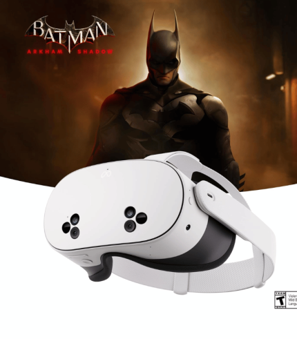 Meta quest 3s 128gb- Get Batman: Arkham shadow and a 3-month trial of meta quest + Included - All in one headset